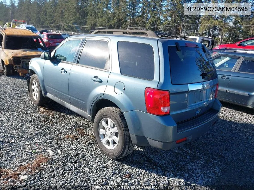 2010 Mazda Tribute I Touring VIN: 4F2DY9C73AKM04595 Lot: 40797681