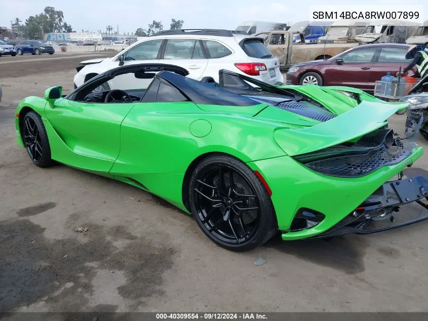 SBM14BCA8RW007899 2024 Mclaren 750 Spider