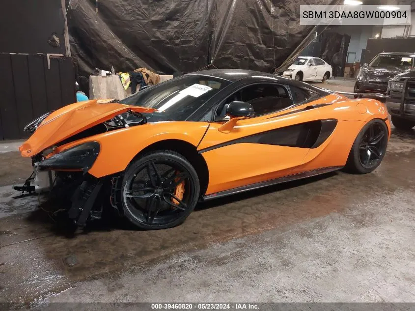 SBM13DAA8GW000904 2016 Mclaren 570S