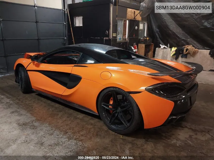 SBM13DAA8GW000904 2016 Mclaren 570S