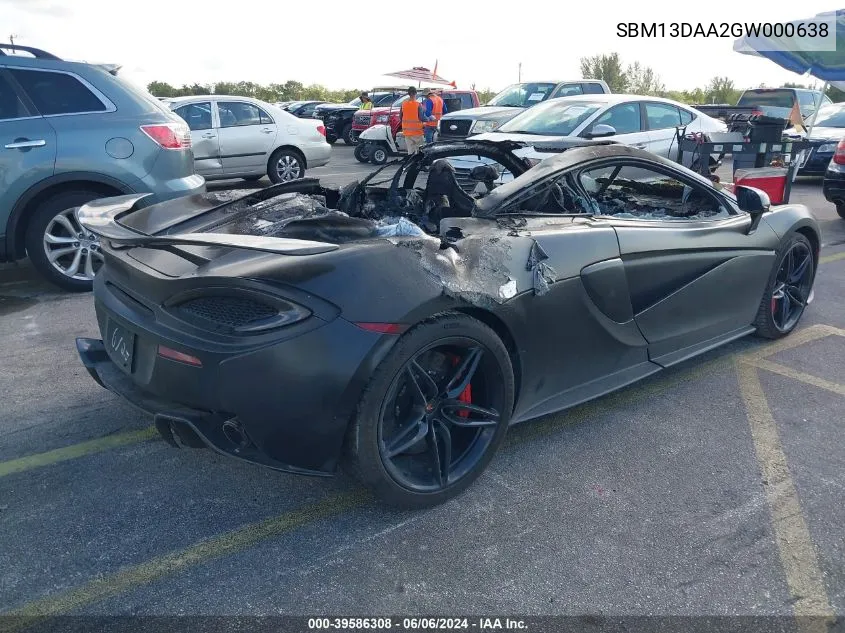 SBM13DAA2GW000638 2016 Mclaren 570S