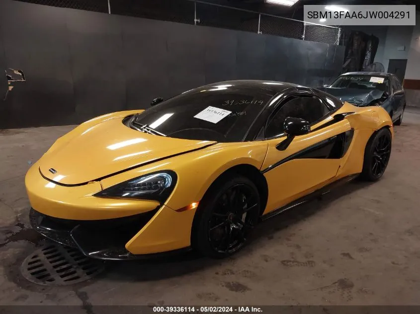 SBM13FAA6JW004291 2018 Mclaren 570S