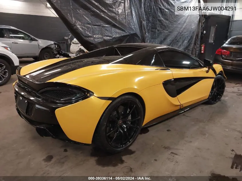 SBM13FAA6JW004291 2018 Mclaren 570S