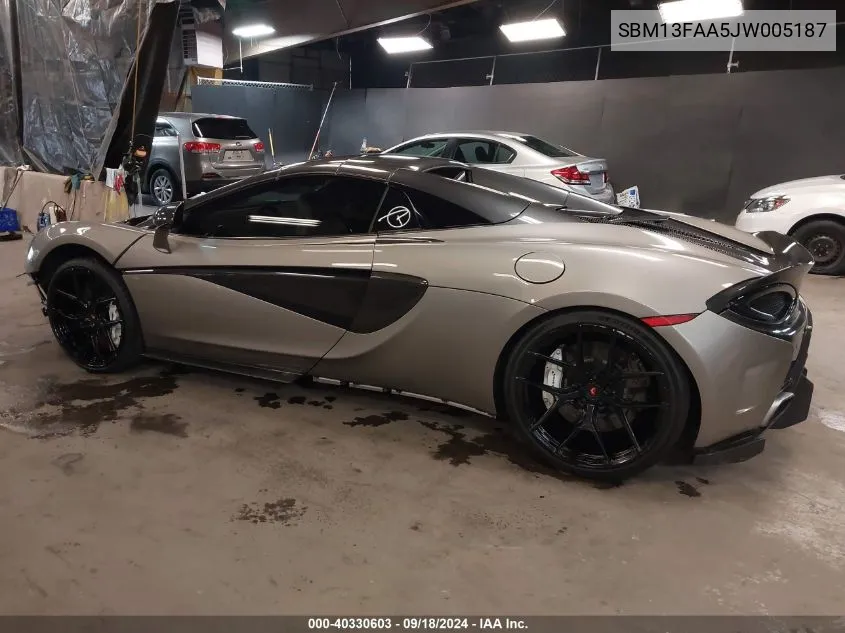 SBM13FAA5JW005187 2018 Mclaren 570S