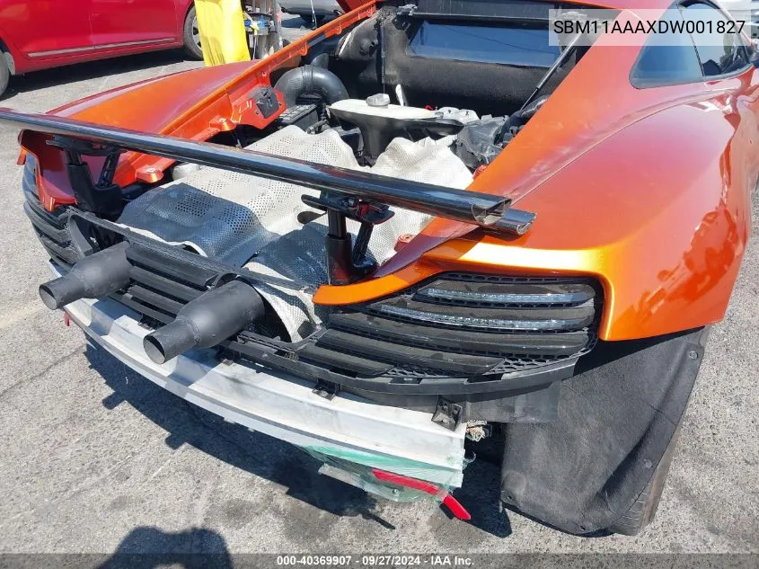 SBM11AAAXDW001827 2013 Mclaren Mp4-12C