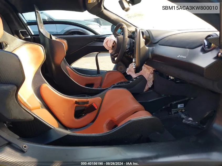 SBM15ACA3KW800010 2019 Mclaren Senna