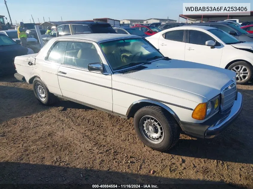 1985 Mercedes-Benz 300 Cdt VIN: WDBAB53A6FA253406 Lot: 40884554