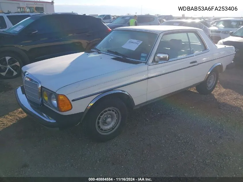 1985 Mercedes-Benz 300 Cdt VIN: WDBAB53A6FA253406 Lot: 40884554