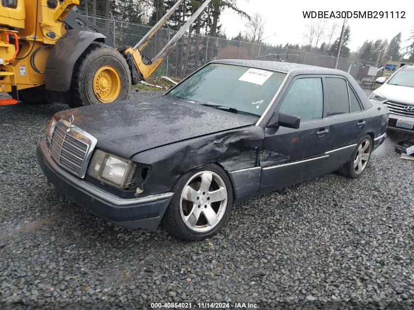 1991 Mercedes-Benz 300 E VIN: WDBEA30D5MB291112 Lot: 40854021