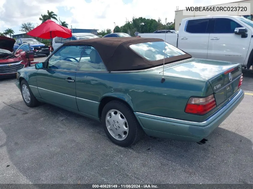 1994 Mercedes-Benz E 320 VIN: WDBEA66E0RC023720 Lot: 40828149