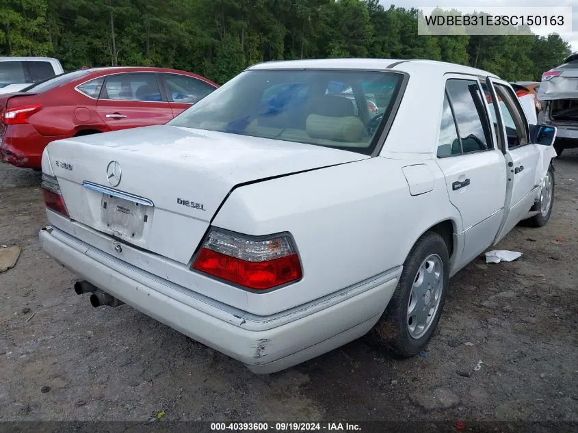 1995 Mercedes-Benz E 300D/300D Special VIN: WDBEB31E3SC150163 Lot: 40393600