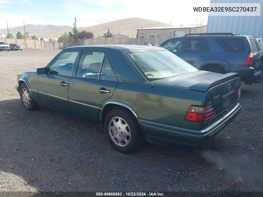 1995 Mercedes-Benz E 320 Base/320 Special VIN: WDBEA32E9SC270437 Lot: 40668863