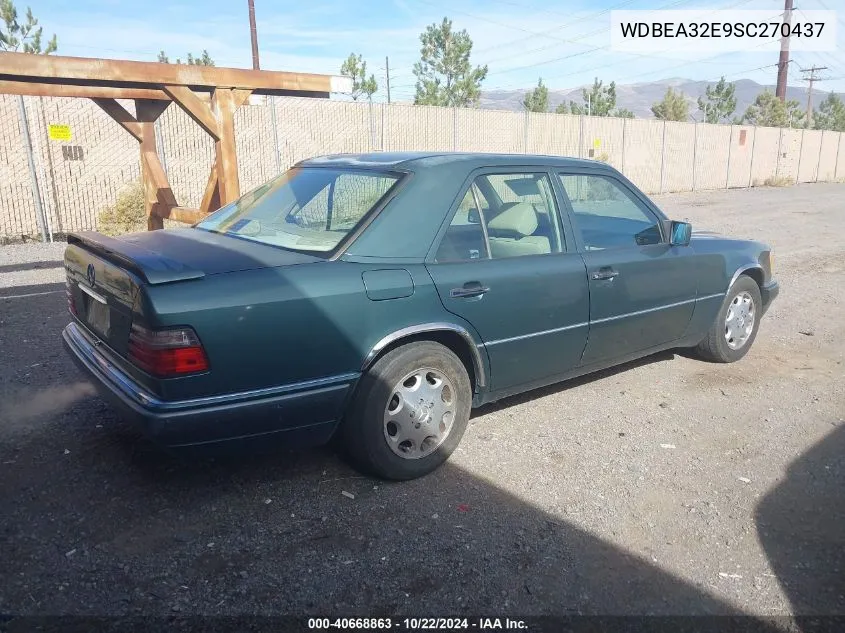 1995 Mercedes-Benz E 320 Base/320 Special VIN: WDBEA32E9SC270437 Lot: 40668863