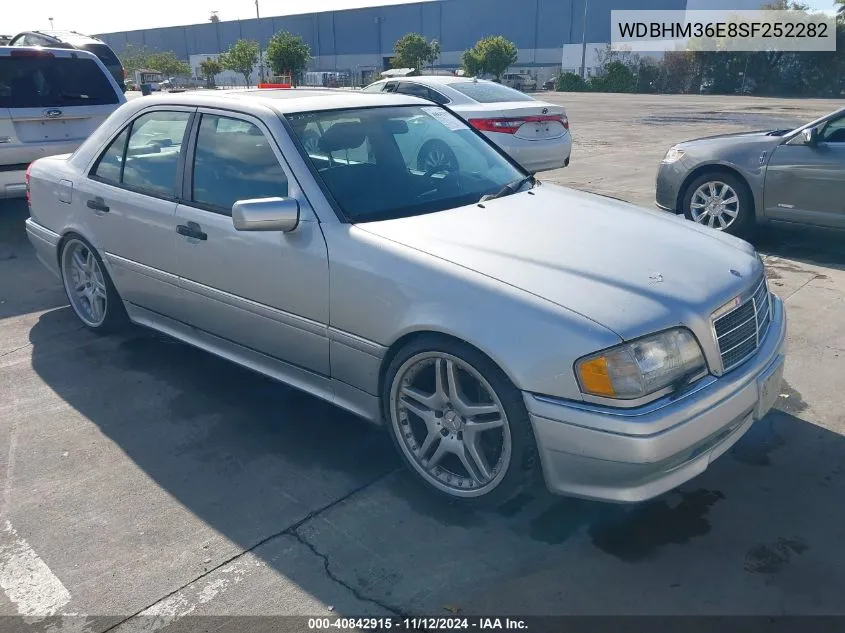 1995 Mercedes-Benz C 36 VIN: WDBHM36E8SF252282 Lot: 40842915