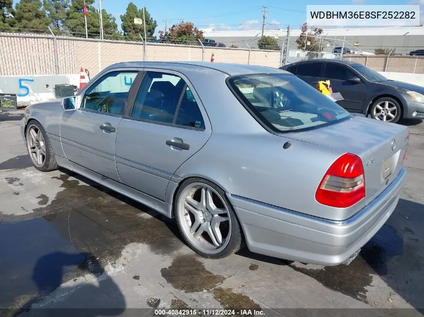 1995 Mercedes-Benz C 36 VIN: WDBHM36E8SF252282 Lot: 40842915