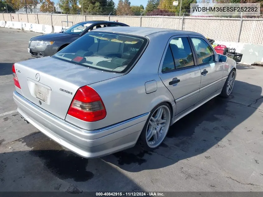 1995 Mercedes-Benz C 36 VIN: WDBHM36E8SF252282 Lot: 40842915