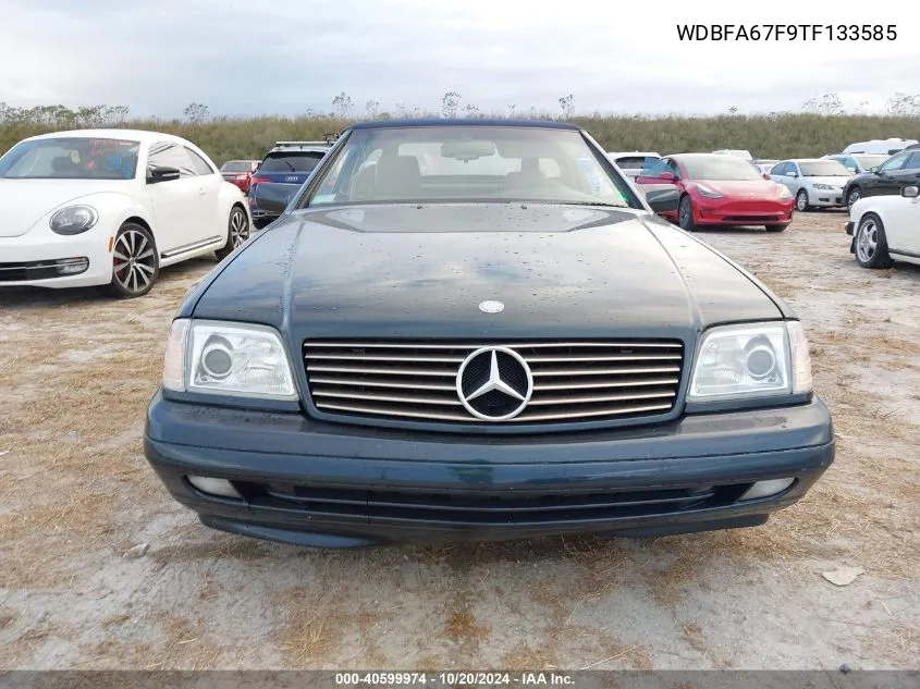 1996 Mercedes-Benz Sl 500 VIN: WDBFA67F9TF133585 Lot: 40599974