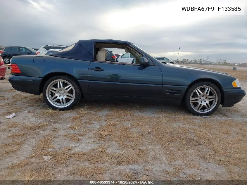 1996 Mercedes-Benz Sl 500 VIN: WDBFA67F9TF133585 Lot: 40599974