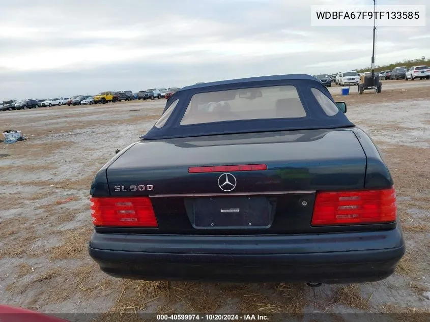 1996 Mercedes-Benz Sl 500 VIN: WDBFA67F9TF133585 Lot: 40599974