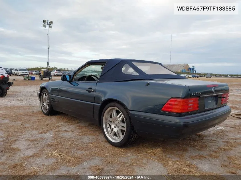 1996 Mercedes-Benz Sl 500 VIN: WDBFA67F9TF133585 Lot: 40599974