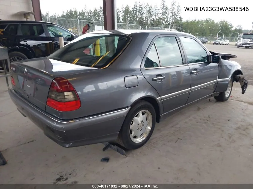 1998 Mercedes-Benz C 230 VIN: WDBHA23G3WA588546 Lot: 40171032