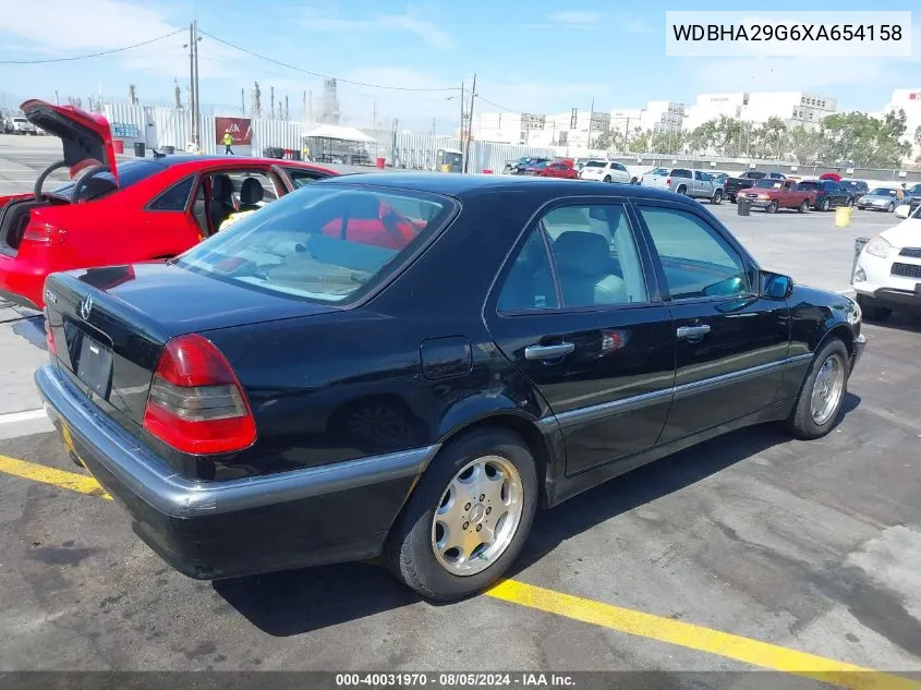 1999 Mercedes-Benz C 280 VIN: WDBHA29G6XA654158 Lot: 40031970