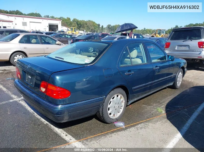 1999 Mercedes-Benz E 320 VIN: WDBJF65H4XA916302 Lot: 40259502