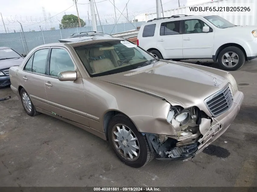 2001 Mercedes-Benz E 320 VIN: WDBJF65J21B205296 Lot: 40381881