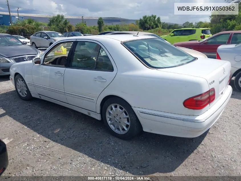 2001 Mercedes-Benz E 320 VIN: WDBJF65J91X050362 Lot: 40517119