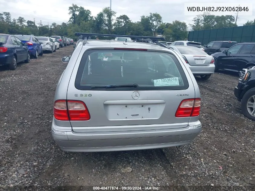 2002 Mercedes-Benz E 320 4M VIN: WDBJH82J92X062846 Lot: 40477874