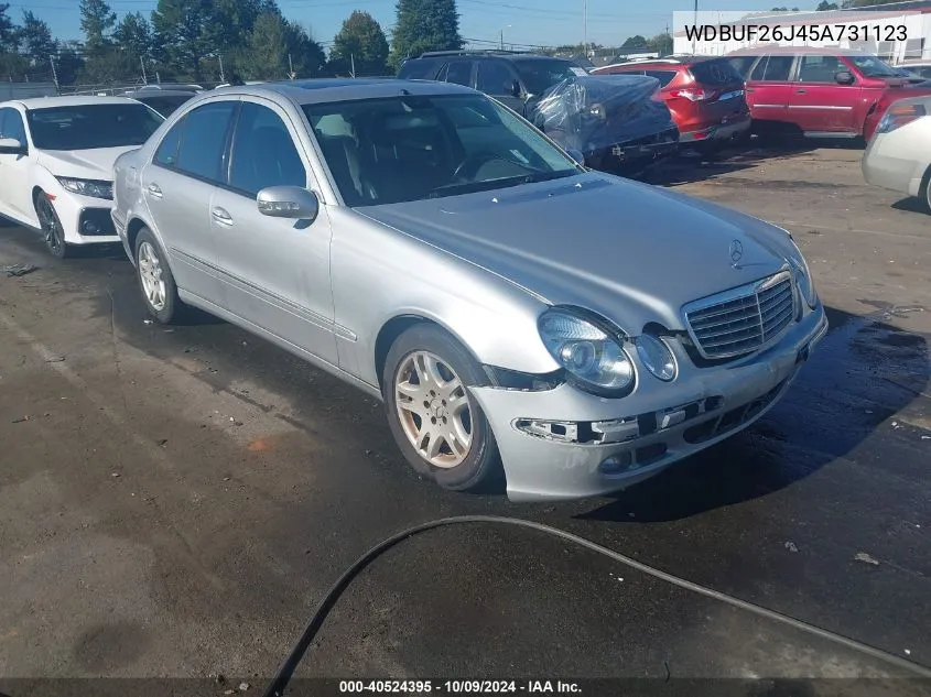 2005 Mercedes-Benz E 320 Cdi VIN: WDBUF26J45A731123 Lot: 40524395