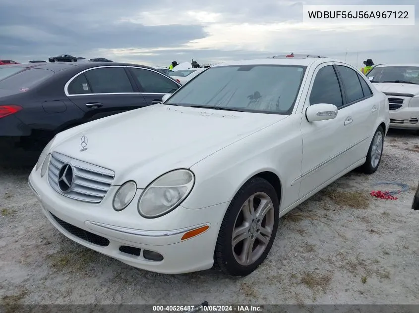 2006 Mercedes-Benz E 350 VIN: WDBUF56J56A967122 Lot: 40526487