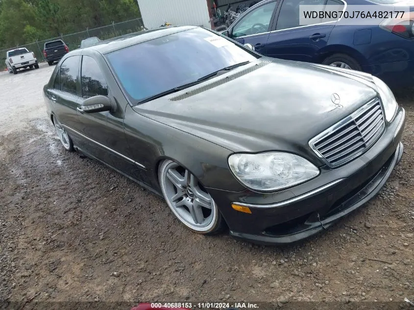 2006 Mercedes-Benz S 430 VIN: WDBNG70J76A482177 Lot: 40688153