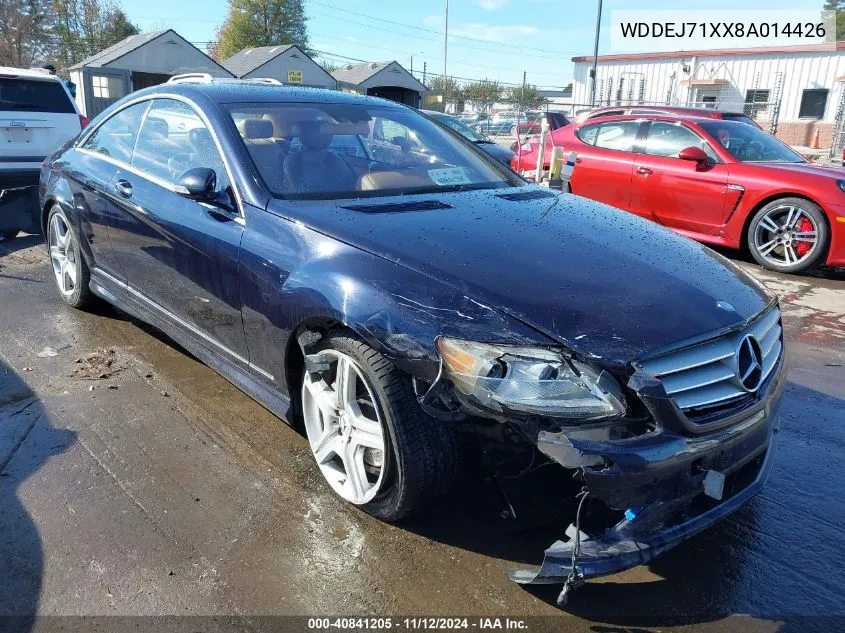 2008 Mercedes-Benz Cl 550 VIN: WDDEJ71XX8A014426 Lot: 40841205