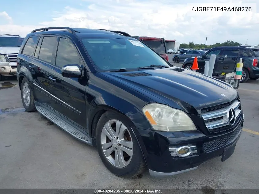 2009 Mercedes-Benz Gl 450 4Matic VIN: 4JGBF71E49A468276 Lot: 40204235