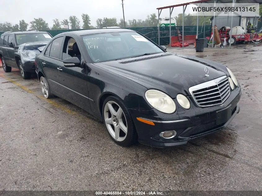 2009 Mercedes-Benz E 350 VIN: WDBUF56X59B413145 Lot: 40465884