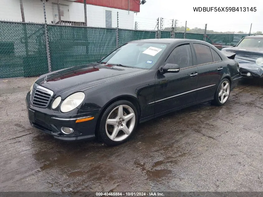 2009 Mercedes-Benz E 350 VIN: WDBUF56X59B413145 Lot: 40465884