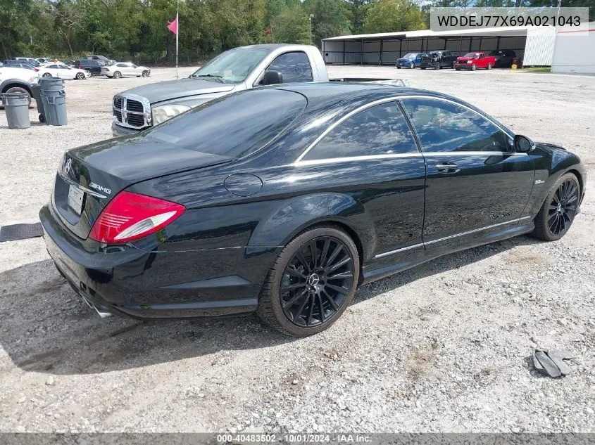 2009 Mercedes-Benz Cl 63 Amg VIN: WDDEJ77X69A021043 Lot: 40483502