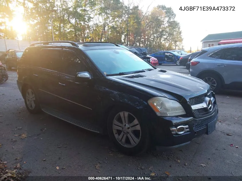 2009 Mercedes-Benz Gl 450 4Matic VIN: 4JGBF71E39A473372 Lot: 40626471