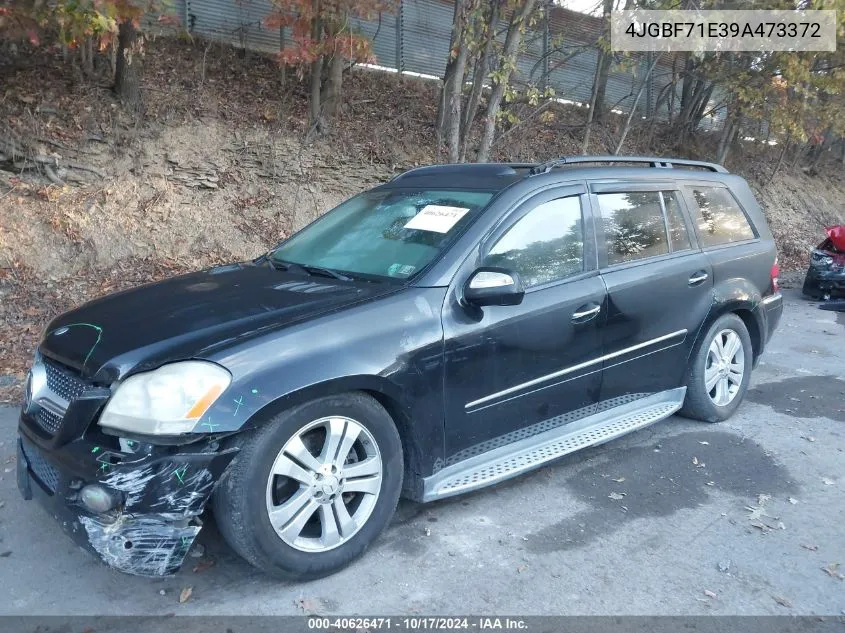 2009 Mercedes-Benz Gl 450 4Matic VIN: 4JGBF71E39A473372 Lot: 40626471