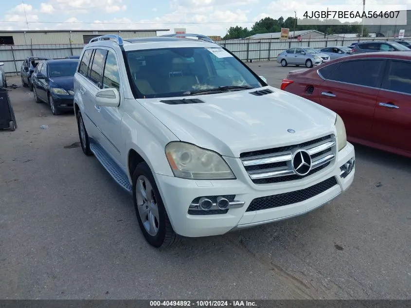 2010 Mercedes-Benz Gl 450 4Matic VIN: 4JGBF7BE6AA564607 Lot: 40494892