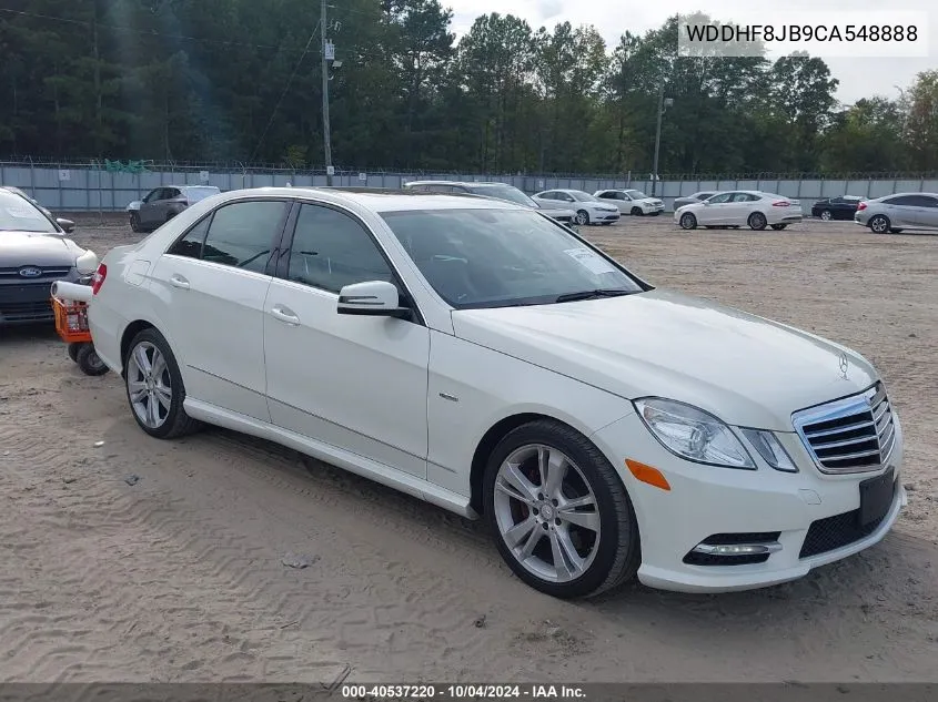 2012 Mercedes-Benz E 350 4Matic VIN: WDDHF8JB9CA548888 Lot: 40537220