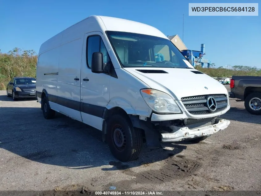 2012 Mercedes-Benz Sprinter 2500 High Roof VIN: WD3PE8CB6C5684128 Lot: 40745934