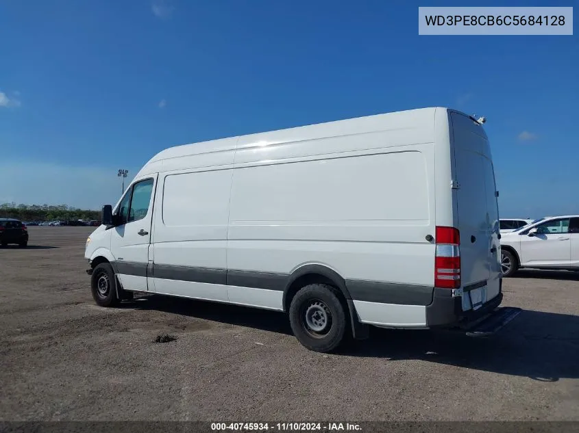 2012 Mercedes-Benz Sprinter 2500 High Roof VIN: WD3PE8CB6C5684128 Lot: 40745934