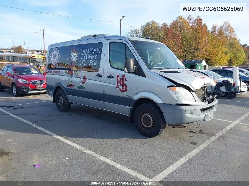 2012 Mercedes-Benz Sprinter 2500 Normal Roof VIN: WDZPE7CC6C5625069 Lot: 40774291