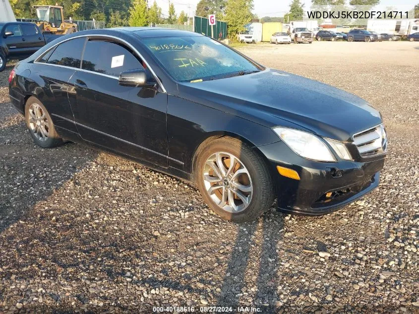 2013 Mercedes-Benz E 350 VIN: WDDKJ5KB2DF214711 Lot: 40188616