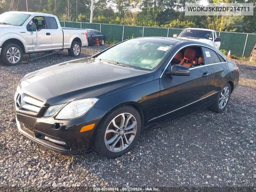 2013 Mercedes-Benz E 350 VIN: WDDKJ5KB2DF214711 Lot: 40188616