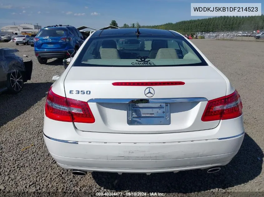 2013 Mercedes-Benz E 350 VIN: WDDKJ5KB1DF214523 Lot: 40304477