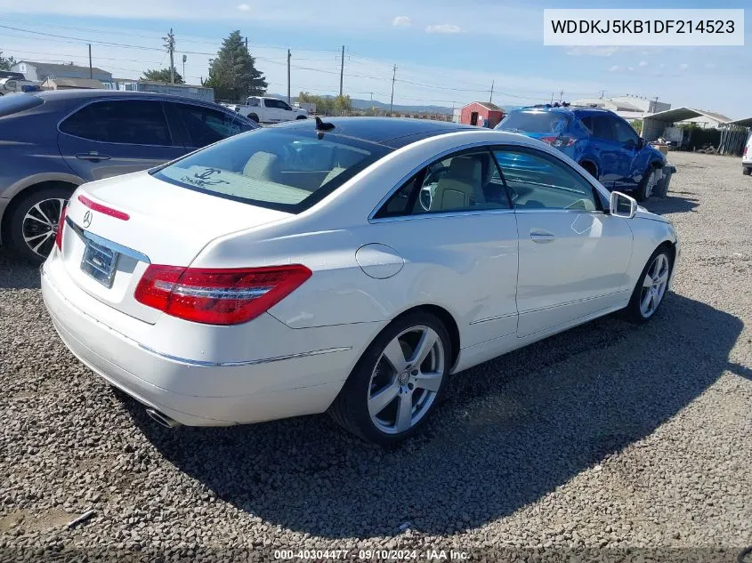 2013 Mercedes-Benz E 350 VIN: WDDKJ5KB1DF214523 Lot: 40304477