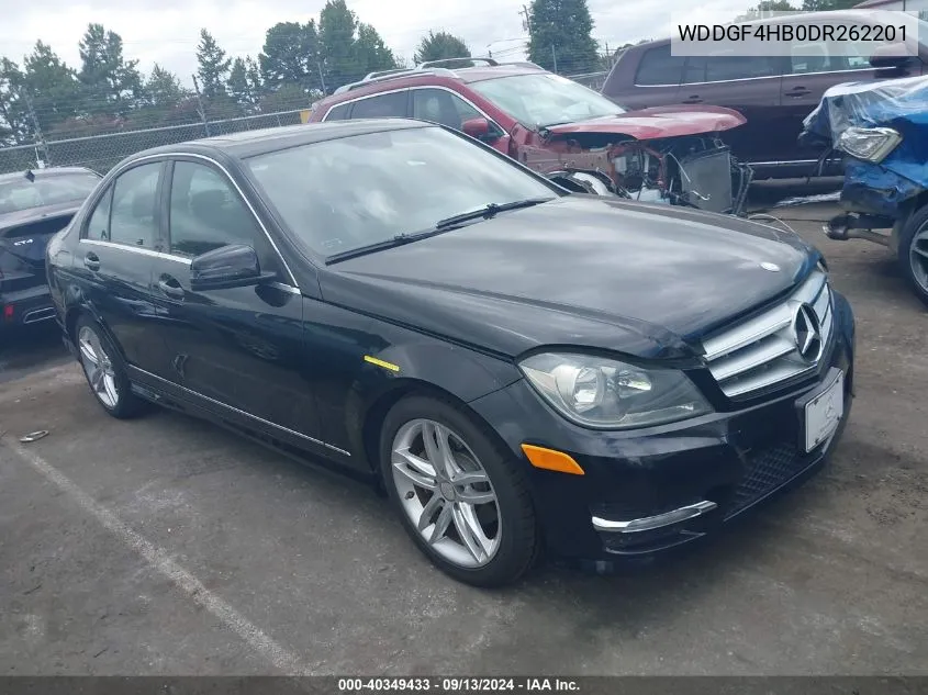 2013 Mercedes-Benz C 250 Luxury/Sport VIN: WDDGF4HB0DR262201 Lot: 40349433